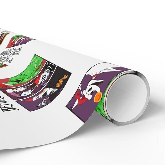 The Nightmare Before Christmas Jake, Sally, Boo, Zero and More Wrapping Paper - Picture 6 of 7